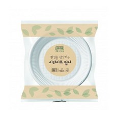 롯데이라이프 환경을 생각하는 착한 위생접시, 10개입, 20개