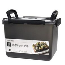 락앤락 숨쉬는 김치통 그레이, 14L, 1개