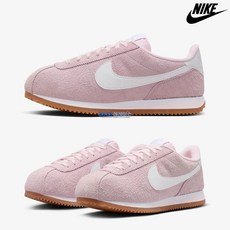 나이키 코르테즈 빈티지 스웨이드 남녀 공용 스니커즈 커플 운동화 핑크 폼 FJ2530-600