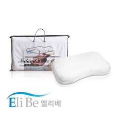엘리베 천연라텍스베개 땅콩중형 / 수유쿠션, 1개