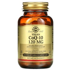 솔가 채식주의자용 CoQ-10 120mg 베지캡슐 60정, 6병