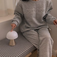 [기모안감]퍼플유 긴팔 상하세트