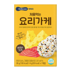 베베쿡 처음 먹는 요리가케 김자반, BebeCook (연어+치즈 )요리가케, 28g, 24개