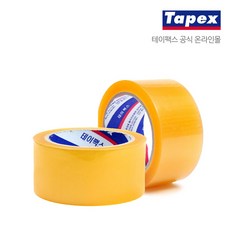 테이팩스 OPP테이프 투명 50mm x 50M 50롤 1BOX