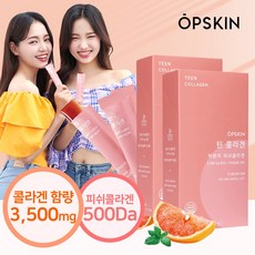 옵스킨 저분자 피쉬콜라겐 젤리, 2box, 20gx14p