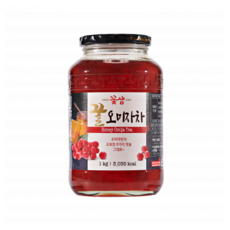 꽃샘 꿀오미자차 1kg, 1개입, 2개