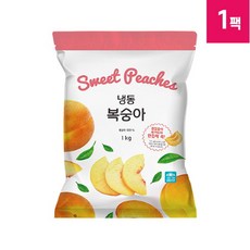 생활N [생활앤] 냉동 복숭아 1kg x 1팩, 단품없음