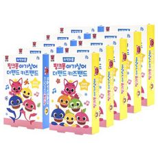 아텍스 핑크퐁 아기상어 더밴드 캐릭터 키즈밴드 혼합형, 50개, 16매입