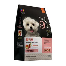 목우촌펫 전연령용 펫9단 말티즈 전용사료, 1.8kg, 3개 혼합, 1.8kg, 3개