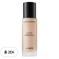 더샘 커버 퍼펙션 컨실러 파운데이션 30ml, 2개, 1.0 클리어 베이지