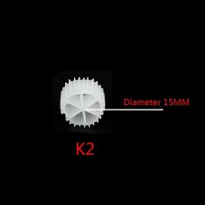 500g/1kg K1 K2 K3 수족관 잉어 연못 플라스틱 생화학 필터 미디어 물고기 탱크 재료 캐니스터, 1개
