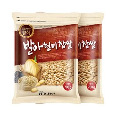 현대농산 국산 발아현미찹쌀 1.4kg (700gx2봉), 2개