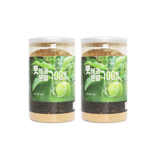 헬로우 그린 국내산 국산 풋사과 분말 가루 200g, 2개 200*2