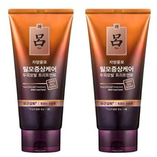 려 자양윤모 탈모케어 힘없는모발 트리트먼트300ml2개, 1개