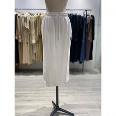 GCUT 자수 로고 핀턱 스커트 7253235302
