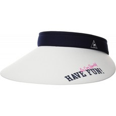 [le coq sportif / GOLF COLLECTION] 히사시 빅 바이저 QGCPJC59 여성 WH00 (화이트)의 F (FREE 사이즈)
