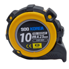 수코리아 오토락 줄자 3m 5m 8m 10m, 오토락줄자 10m x 25mm, 1개