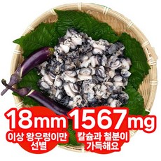 창원북면우렁이농장 다 손질된 냉동왕우렁이 300g, 1개