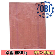 수입마대 정80Kg 재활용 폐기물 포대자루, 100개