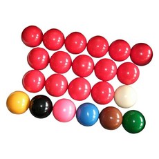 22 스누커 공 당구 공 세트 공식 게임 공/영국 당구에 적합 52.5mm/2.07inch, 5.25cm, 수지, 다색