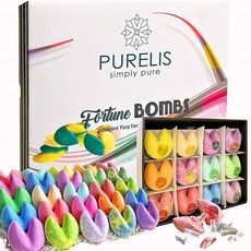 퓨어리스 바쓰 밤 선물 세트 올가닉 입욕제 24PC, One Color, One Size