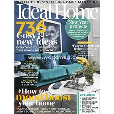 당일발송 Ideal Home Uk 2022년2월호 영국 홈 인테리어 잡지