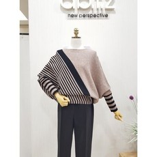 [갤러리아] ab.f.z[21S/S]넥라운드가오리니트(ABV1GW55)