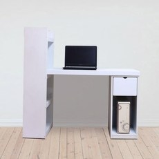클레이쇼핑 아이방 컴퓨터 온라인수업 언택트 1인용 책상세트 재택근무 재택알바 온라인수업 컴퓨터책상 언, 아카시아