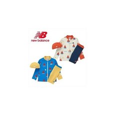 뉴발란스 NEW BALANCE 키즈 627763 Beach Lounge 5부 래쉬가드 집업 세트NK9RE2111U