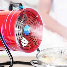 이동식 배풍기 연기 덕트 주방 후드 환기 포터블팬, 1개