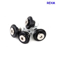 REXM 알루미늄 탑박스 플레이트 고정블럭 고정대 설치 부싱, T형, 1세트 오토바이용품 REXM 알루미늄 탑박스 플레이트 고정블럭 고정대 설치 부싱, T형, 1세트 오토바이용품