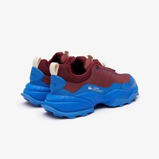 LACOSTE OUTDOOR SNEAKERS L-GUARD BREAKER CT WOMAN TEXTILE 46SFA0073 Bordeaux / Blue AIC