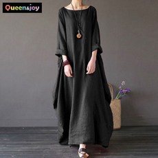 린넨롱원피스