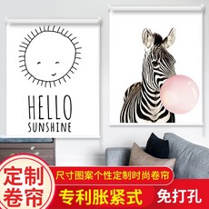 콤비블라인드 롤스크린 가로스프라이트 암막 펀칭불필요 주방 화장실 욕실 방수 차양 승강 가로닫이막커튼, T04-M1M2
