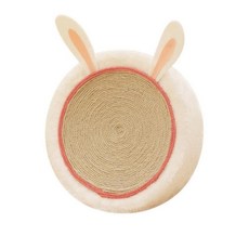 고양이 스크래처 귀여운 스크래치 보드 패드 침대 매트 발톱 관리 원형 보호 발, 1개