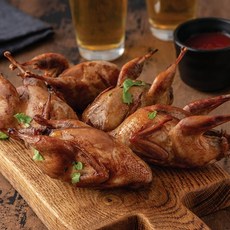 쿡북 국내산 생지 메추리 20미(1.5kg내외), 1개, 1.5kg내외(20미)