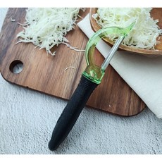 측면 옆면 일자형 감자칼 야채 과일 감자 필러 미끄럼방지 눅 슬지 않는 칼 국산, 1개