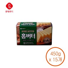 롯데 홈버터, 450g, 15개 - 당케하임버터