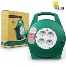 쿵샵쿵SHOP 러그박스 캠핑릴선 코드릴 10M 1.5SQ 멀티탭 전선형, 1, 1