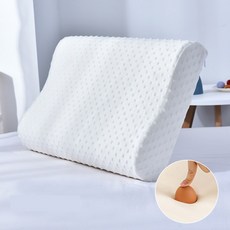 기절 일자목 목디스크 베개 펀한 라텍스 경추베개, 1개