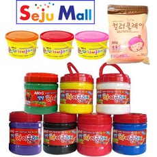 아모스 400g 600g 아이클레이 / 500g 컬러클레이 대한, 아모스-버켓-600g-큰것-아이클레이리필-빨강