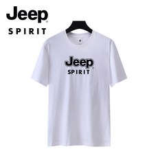 JEEP SPIRIT 남성 오버핏 반팔 티셔츠 남자 여름 패션 JPHB2502 - 지프썸머셋업3종