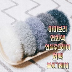 버블솝 호빵수세미(5p) - 그레이, 1세트, 5개입