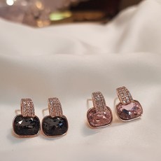 스퀘어큐빅귀걸이