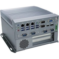 HUNSN 팬리스 산업용 PC 미니 컴퓨터 IPC I36100T IX04 VGA DP HDMI 6 x COM 3 LAN PCI X16 슬롯 DC 피닉스 9~36V 베어본 NO, 16G RAM 128G SSD 1TB HDD_I7 67 - i36100