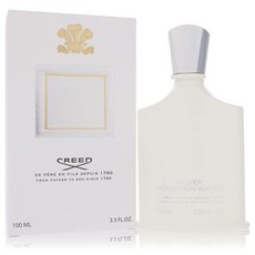 Creed 크리드 실버 마운틴 워터 EDP 100ml (남자), 1개 - 크리드실버마운틴