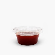 더팩컴퍼니 DC2P 소스컵 2온스 56ml (평면뚜껑포함), 1세트, 100개
