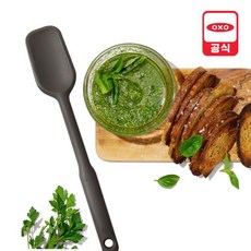 옥소 굿그립 실리콘 스푼 스파츌라, 그레이., 1개