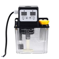 자동급유기 주유기 펌프 220V CNC 전자기 윤활 05 12 리터 자동 윤활유, 2.0.5L Pressure gauge, 1개