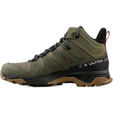 Salomon 살로몬신발 등산화 살로몬(SALOMON) X ULTRA 4 MID GORE TEX 맨즈 하이킹 부츠 L41739800 DEEP_LIC